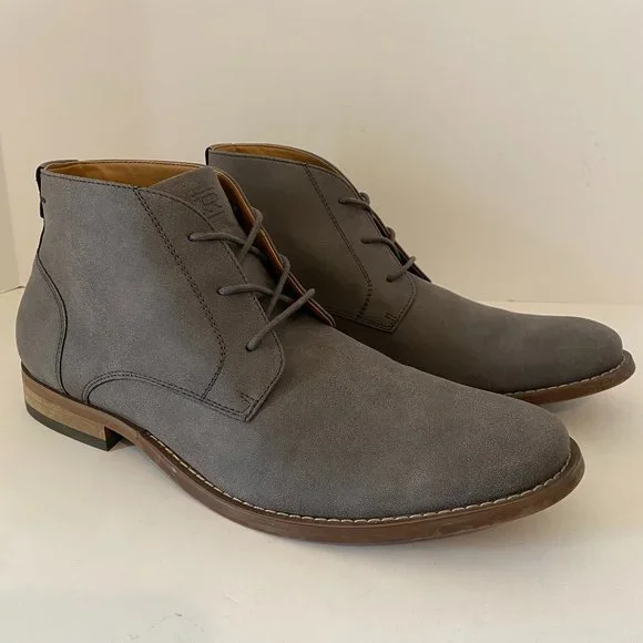 Hawker Rye | Shoes | Hawker Rye Mens Grey Chukka Lace Up  display picture 1